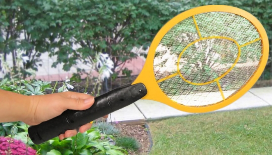 Picture 3 of Bug Zapper Tennis Racquet