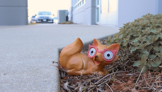 Picture 4 of Adorable Fox Solar Light Outdoor Decoration