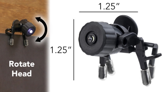 Picture 4 of Kikkerland Clip On LED Light For Reading, Crafts, DIY, And More 