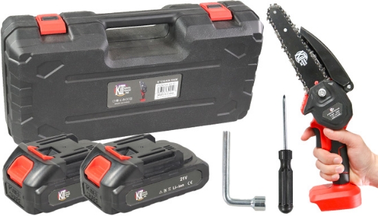 Picture 5 of Rechargeable 6in Handheld Chainsaw Kit