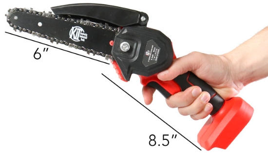 Picture 6 of Rechargeable 6in Handheld Chainsaw Kit