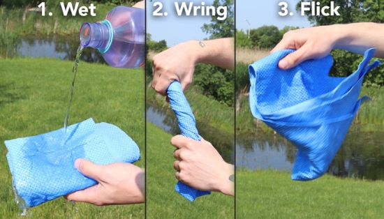Picture 2 of The Original Cooling Towel